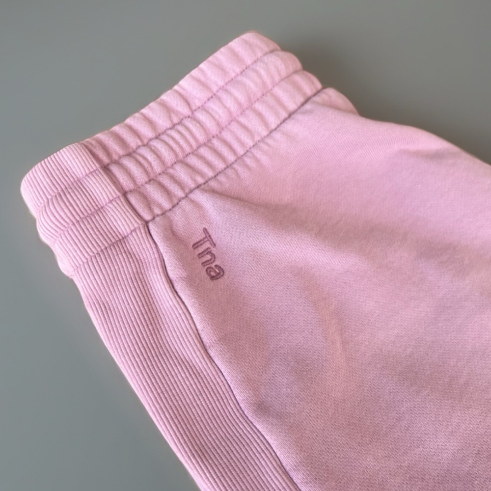 TNA Cozy Purple Sweatpant shorts